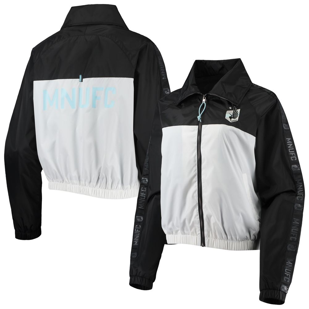 Women's The Wild Collective Black Minnesota United FC Anthem Full-Zip Jacket