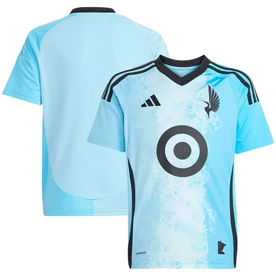 Youth adidas  Blue Minnesota United FC 2025 CONVERGENCE Replica Jersey