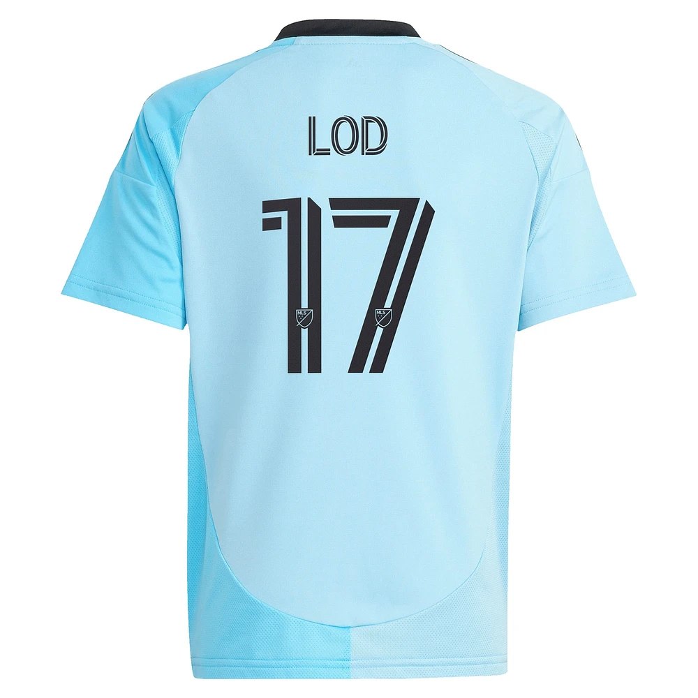 Youth adidas Robin Lod Blue Minnesota United FC 2025 CONVERGENCE Replica Player Jersey