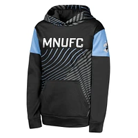 Youth Black Minnesota United FC Unbeatable Pullover Hoodie