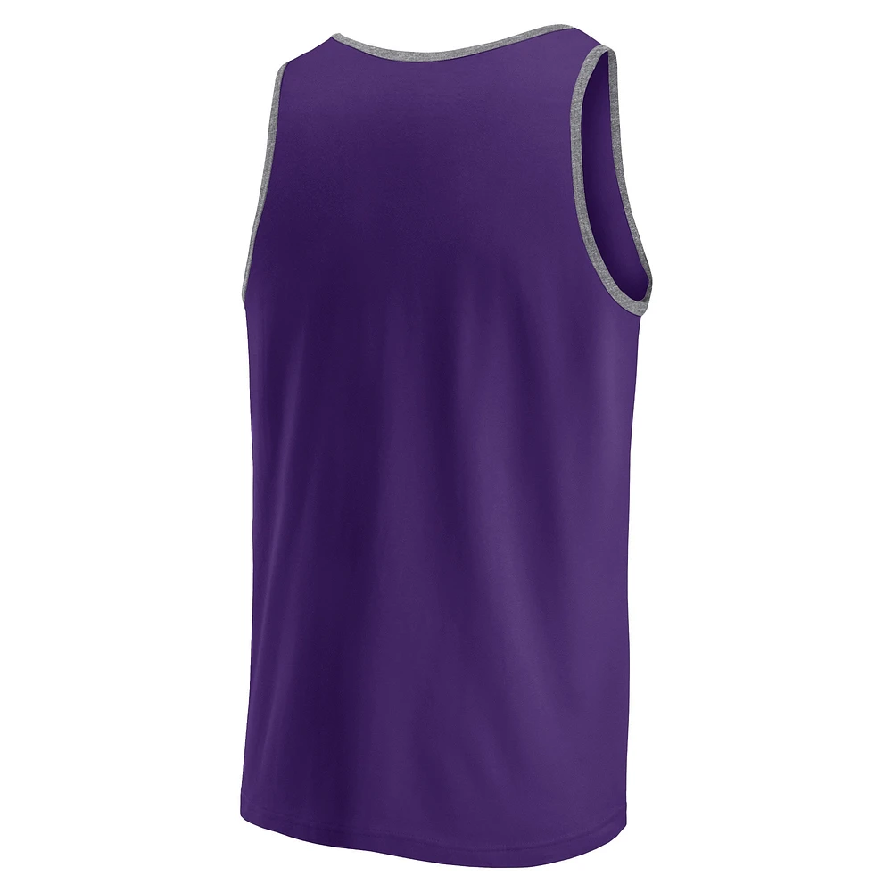 Men's Fanatics Purple Minnesota Vikings Bet Tank Top