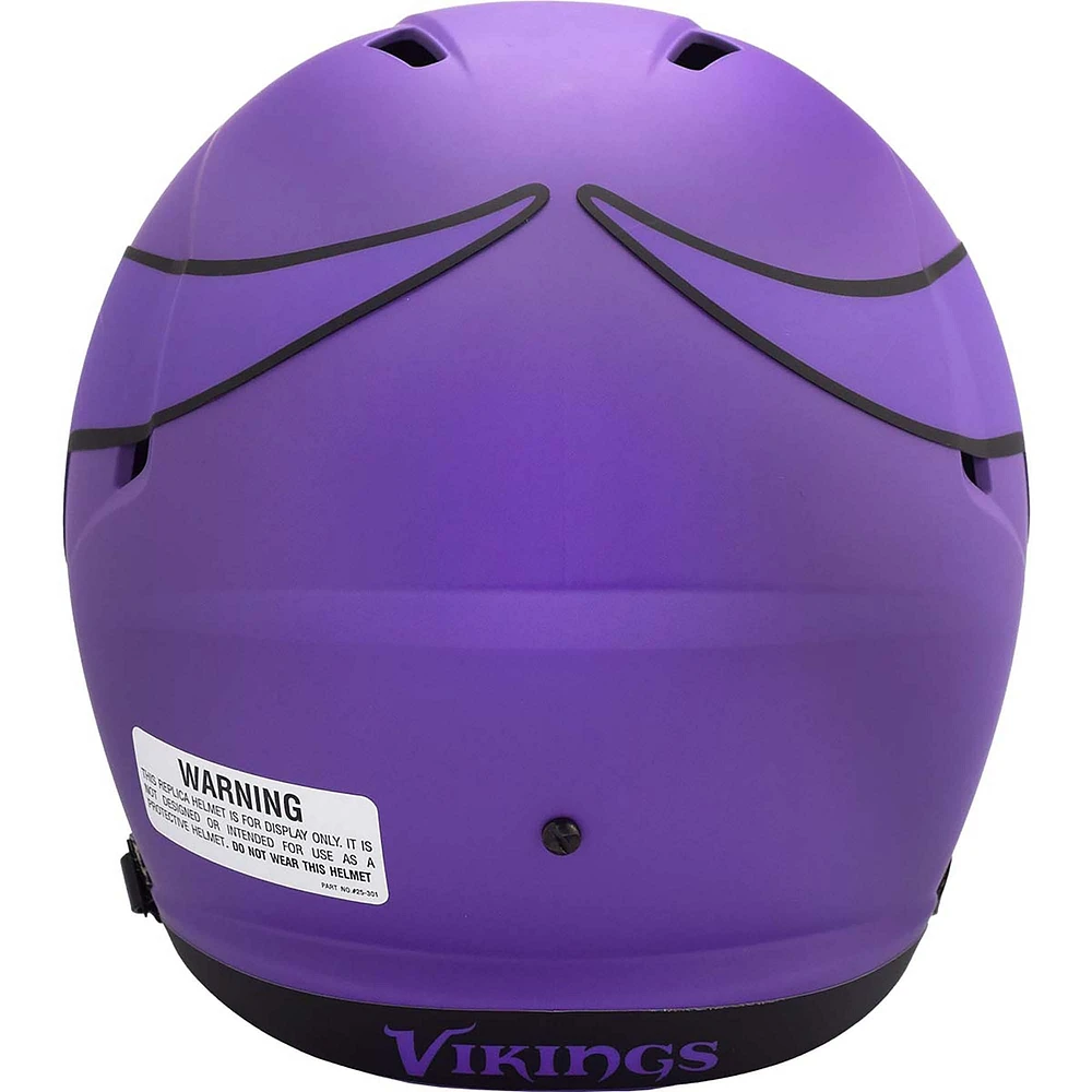  Minnesota Vikings Riddell Rave Speed Replica Helmet