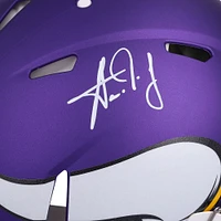 Aaron Jones Minnesota Vikings Autographed Speed Authentic Helmet