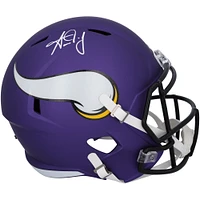 Aaron Jones Minnesota Vikings Autographed Speed Replica Helmet