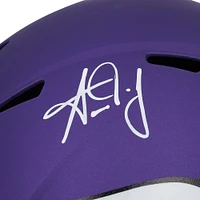 Aaron Jones Minnesota Vikings Autographed Speed Replica Helmet