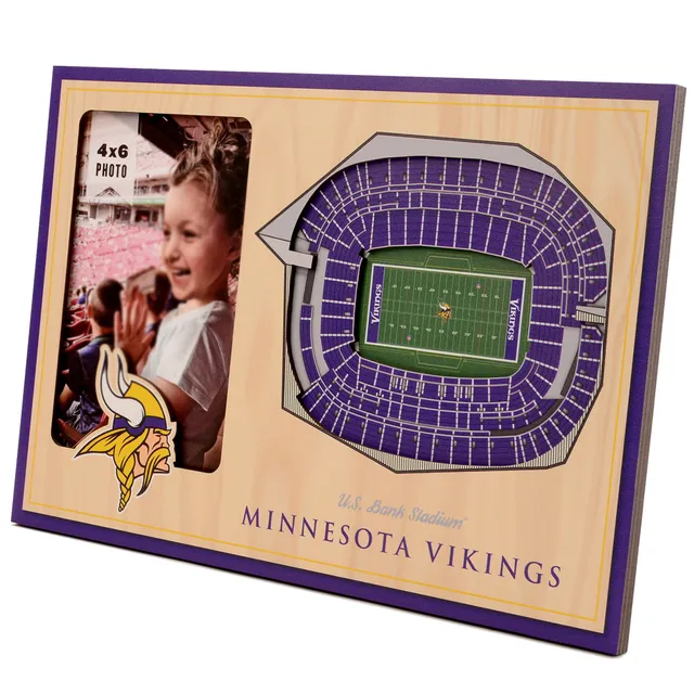 Minnesota Vikings 6'' x 19'' 3D StadiumView Banner