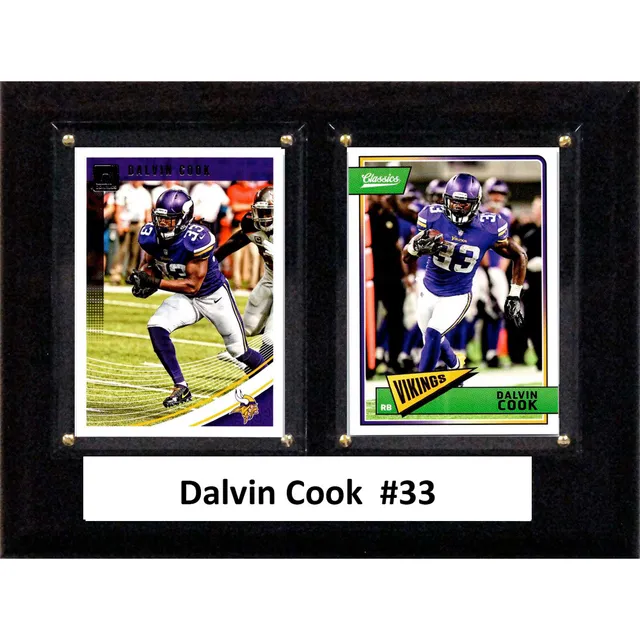 Lids Dalvin Cook Minnesota Vikings Fanatics Authentic Framed 15 x 17  Impact Player Collage with a Piece of Game-Used Football - Limited Edition  of 500