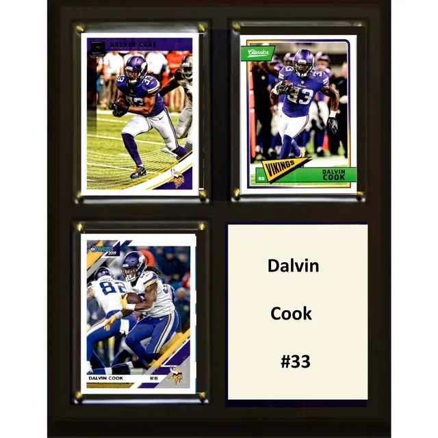 Lids Dalvin Cook Minnesota Vikings Fanatics Authentic Framed 15 x