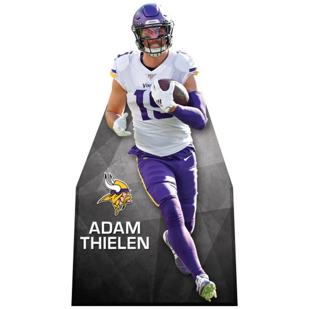 Adam Thielen Minnesota Vikings Youth Mainliner Player Name & Number T-Shirt  - Purple