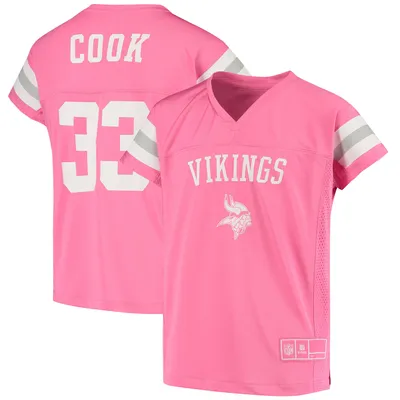 : Outerstuff Girls Youth Drew Brees Pink New Orleans