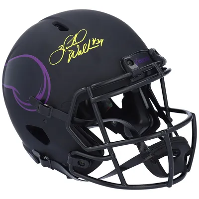 Herschel Walker Georgia Bulldogs Signed Eclipse Black Speed Mini Helmet