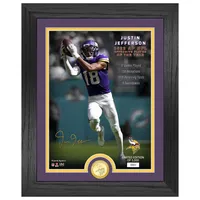 Lids Justin Jefferson Minnesota Vikings Highland Mint 13'' x 16'' Legends  Bronze Coin Photo Mint