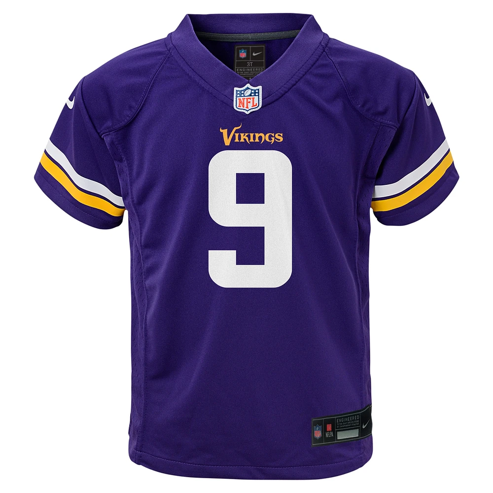 Infant Nike J.J. McCarthy Purple Minnesota Vikings Team Player Game Jersey