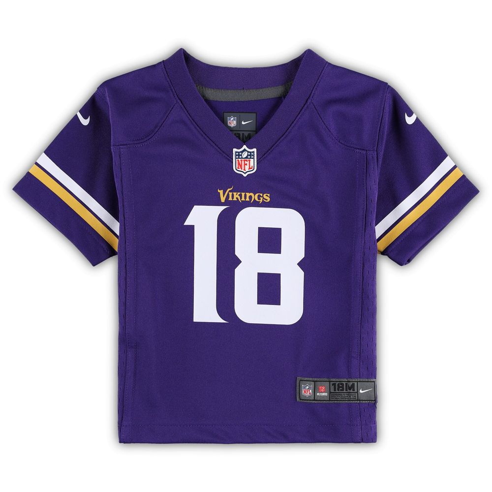 Infant Nike Justin Jefferson Purple Minnesota Vikings Player Game Jersey