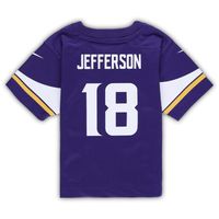 Infant Nike Justin Jefferson Purple Minnesota Vikings Player Game Jersey