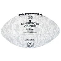 J.J. McCarthy Minnesota Vikings Autographed Wilson 2024 Salute To Service Football