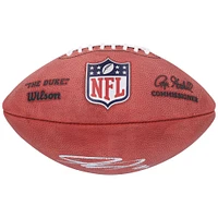 Ballon de football couleur autographié par Jordan Addison des Minnesota Vikings