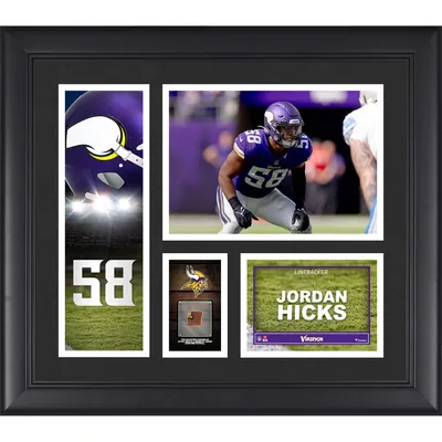 Kirk Cousins Minnesota Vikings Framed 15 x 17 Player Collage with a Piece  of Game-Used Ball