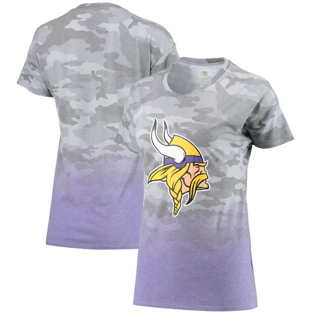 Purple Ravens Camo Kids T-Shirt