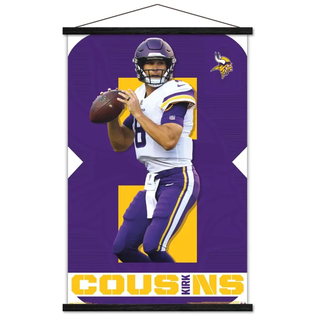 Women's Kirk Cousins Purple Minnesota Vikings Team Replica Player Jersey