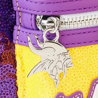 Loungefly Minnesota Vikings Sequin Mini Backpack