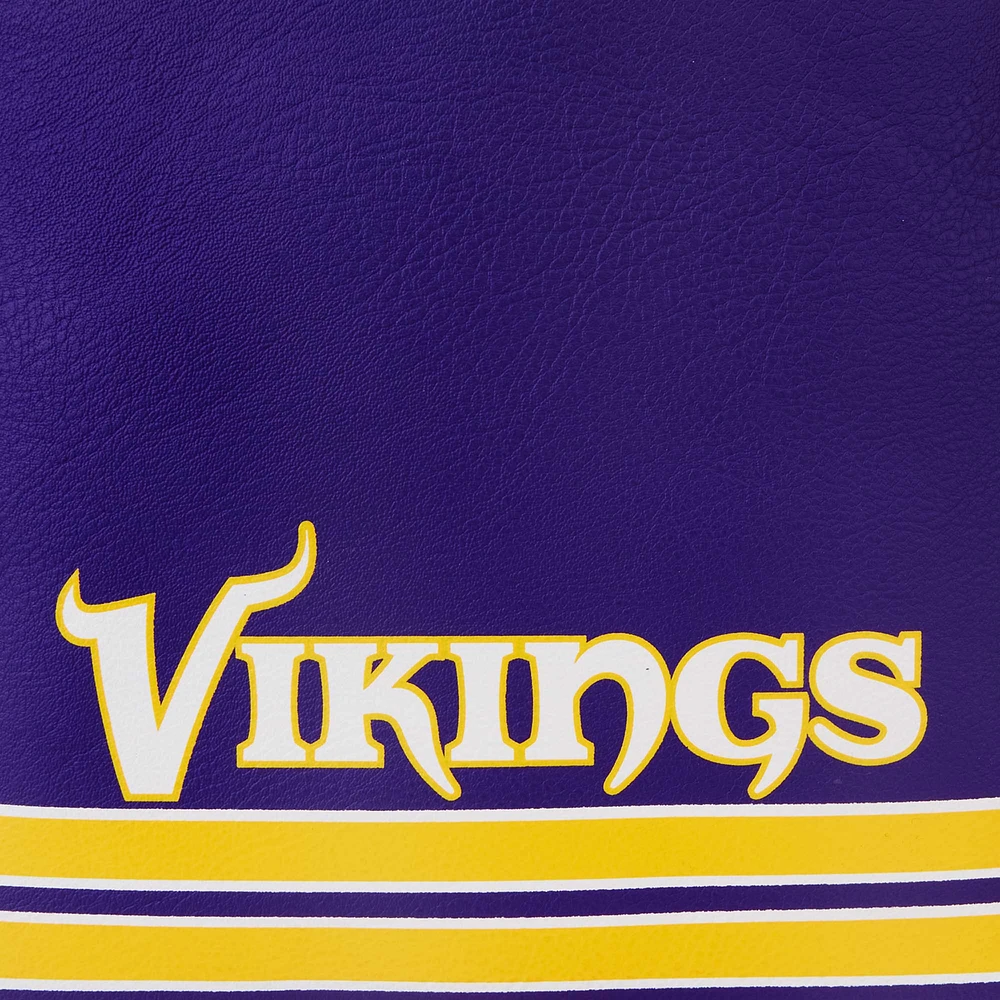 Loungefly Minnesota Vikings Varsity Mini Backpack