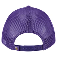 Casquette ajustable 9FORTY Active Minimalist M-Crown A-Frame violette New Era pour homme des Minnesota Vikings