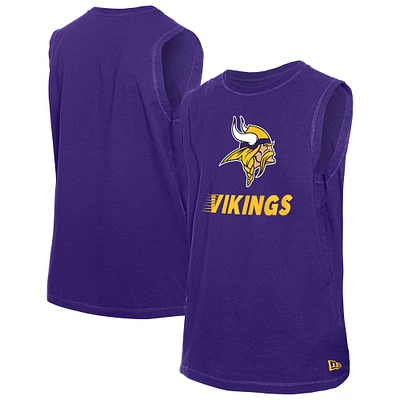 Débardeur violet pour homme de la collection Leisure des Minnesota Vikings New Era