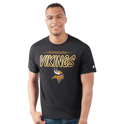 T-shirt Prime Time pour homme noir Starter Minnesota Vikings