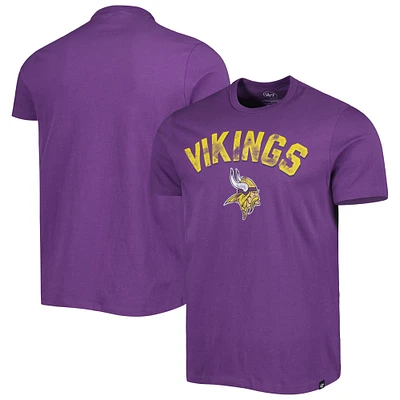 T-shirt pour homme '47 Purple Minnesota Vikings All Arch Franklin