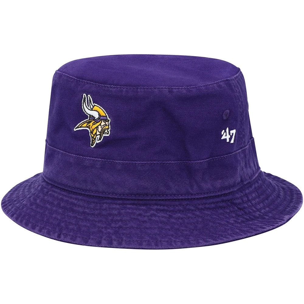 Chapeau '47 Purple Minnesota Vikings Primary Bucket pour homme