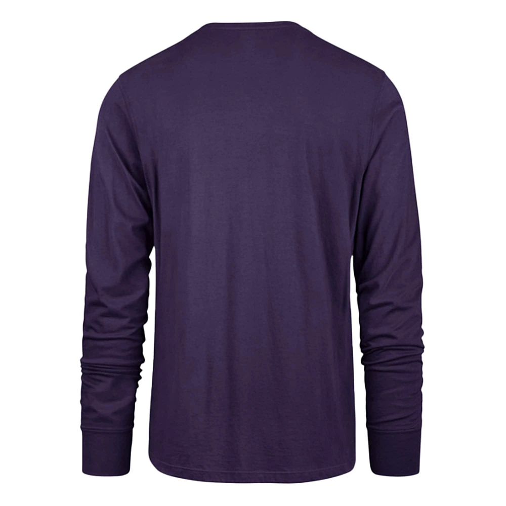 Men's '47 Purple Minnesota Vikings Regional Super Rival Long Sleeve T-Shirt