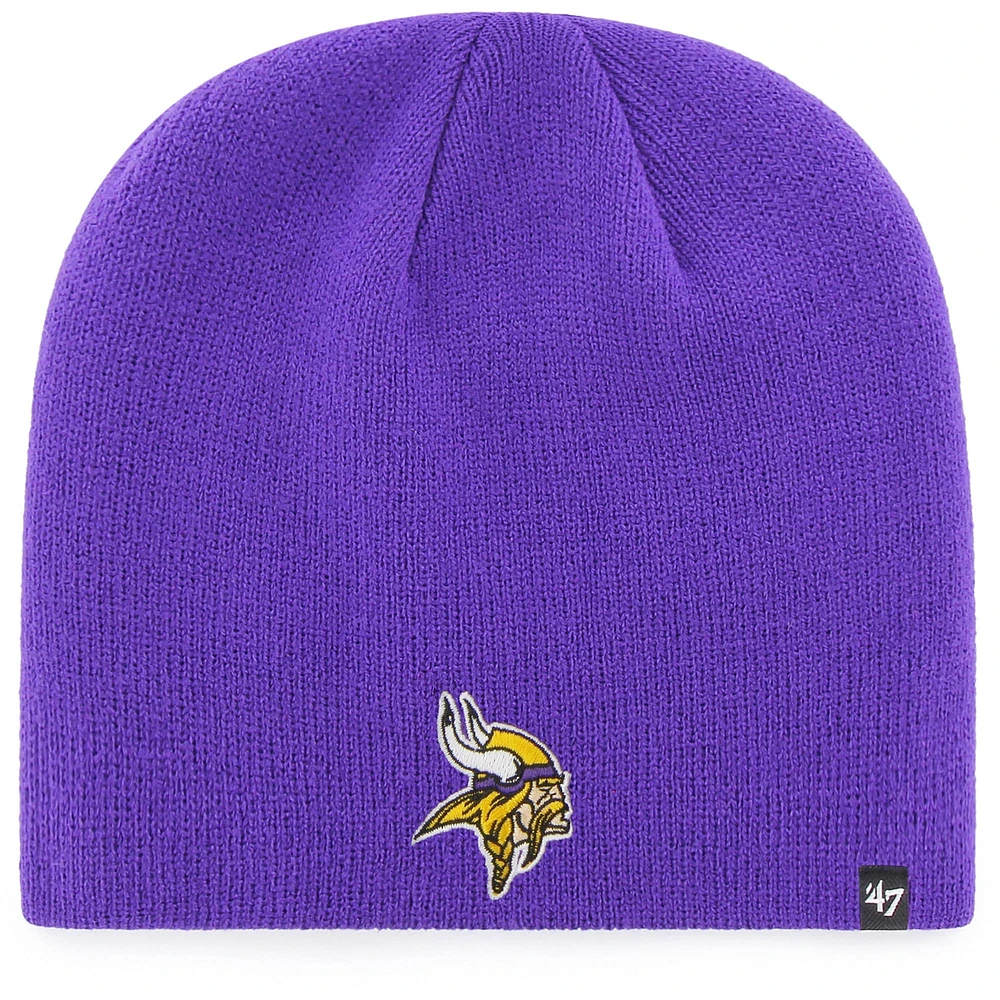 Bonnet en tricot à logo secondaire des Vikings du Minnesota '47 pour hommes