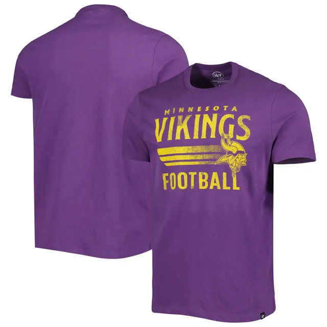 Men's '47 Minnesota Vikings Franklin White Out Long Sleeve T-Shirt