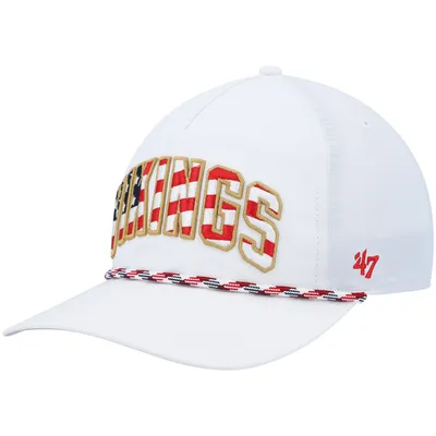 Minnesota Vikings '47 Hitch Stars and Stripes Trucker Adjustable Hat - White