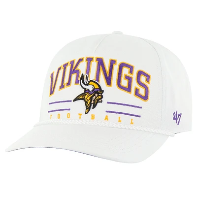 Casquette ajustable en corde Roscoe Hitch des Vikings du Minnesota '47 pour homme