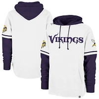 Sweat à capuche blanc '47 Minnesota Vikings Trifecta Shortstop pour homme