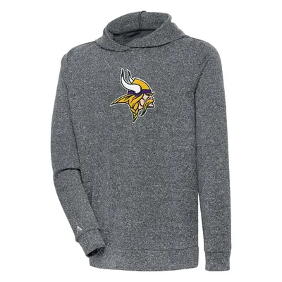 Men's Antigua White Minnesota Vikings Victory Pullover Hoodie