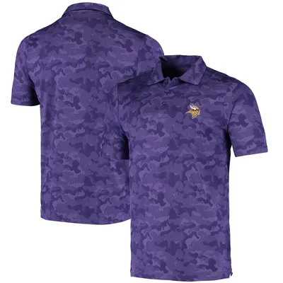 Men's Antigua Purple Minnesota Vikings Kickoff Button-Up Shirt