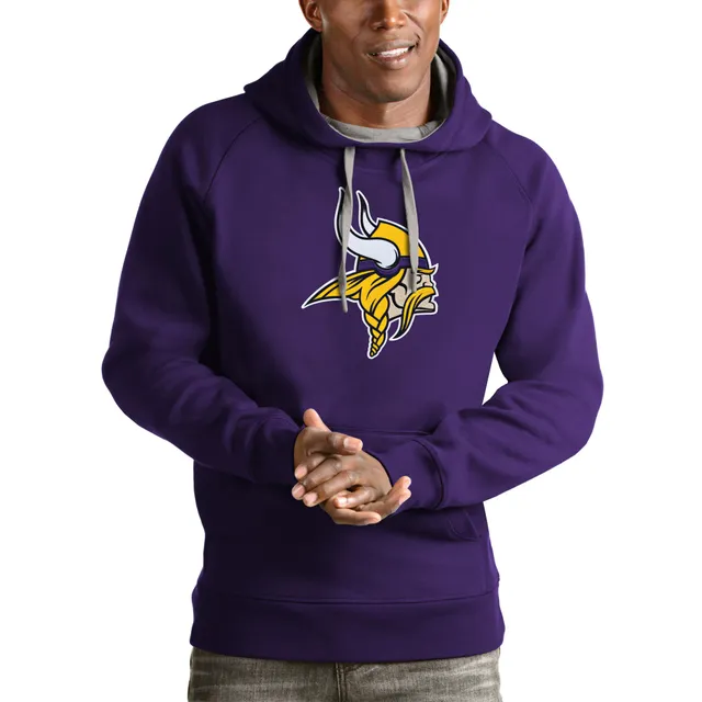 Men's NFL x Staple Purple Minnesota Vikings Split Logo Pullover Hoodie