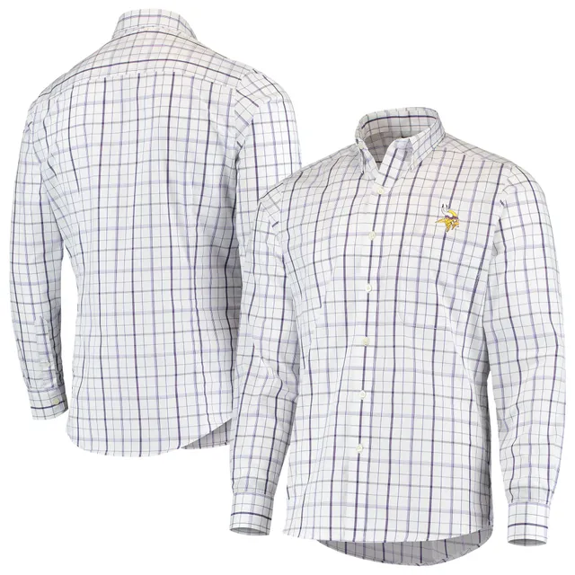 Minnesota Vikings Antigua Answer Polo - White/Gray