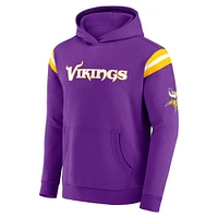 Sweat à capuche délavé violet pour homme de la collection Darius Rucker Fanatics, motif football Minnesota Vikings