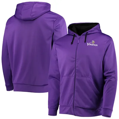 Men's Dunbrooke Purple/Black Minnesota Vikings Apprentice Full-Zip Hoodie