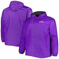 Men's Dunbrooke Purple Minnesota Vikings Big & Tall Legacy Stadium Full-Zip Jacket