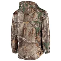 Manteau Dunbrooke Realtree Camo Minnesota Vikings Circle Sportsman imperméable compressible entièrement zippé pour homme