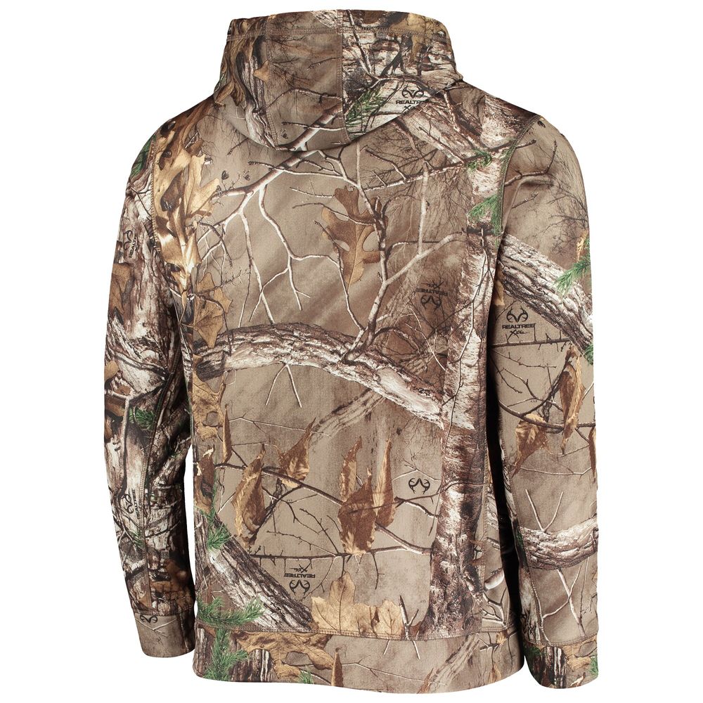 Men's Dunbrooke Realtree Camo Minnesota Vikings Trophy Tech Fleece Full-Zip Hoodie