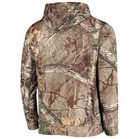 Men's Dunbrooke Realtree Camo Minnesota Vikings Trophy Tech Fleece Full-Zip Hoodie