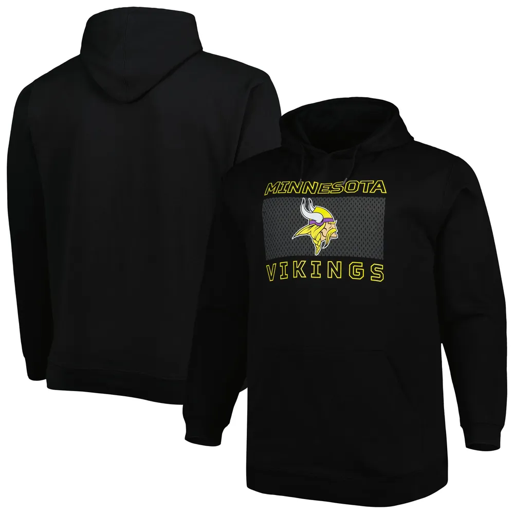 black minnesota vikings hoodie