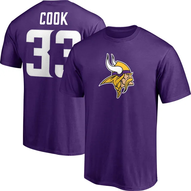 Men's Homage Dalvin Cook & Justin Jefferson Gold Minnesota Vikings NFL Jam Tri-Blend T-Shirt Size: Extra Large