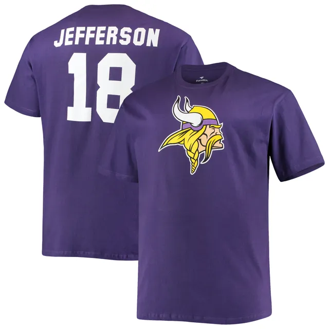 Nike Justin Jefferson Minnesota Vikings Youth Purple Player Name